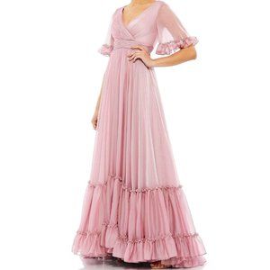 Mac Duggal Elegant Pink Evening Gown
